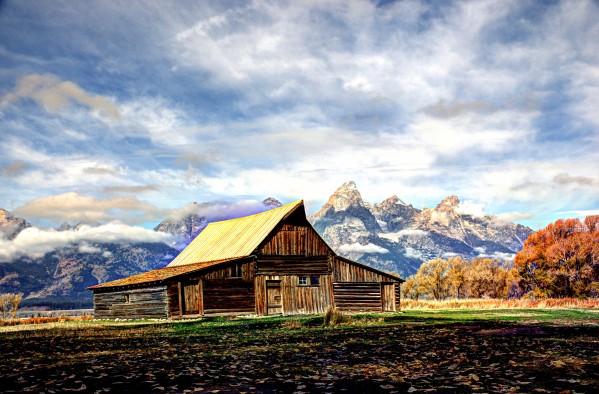 Mormon Row   Jackson Hole by Dennis Blum